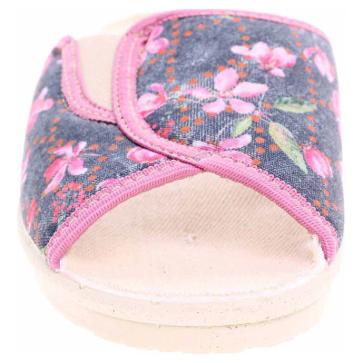 detail Dámske domáce papuče Rogallo 7101-018 modrá