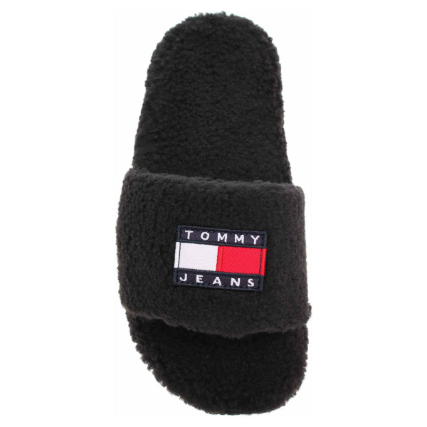 detail Dámske domáce papuče Tommy Hilfiger EN0EN01602 BDS black
