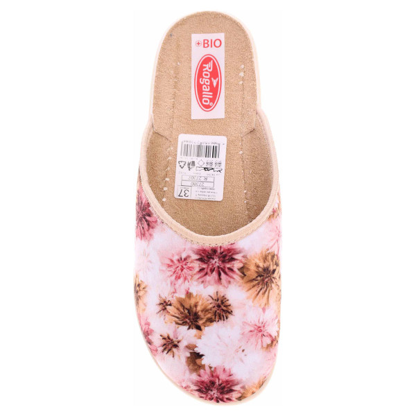 detail Dámske domáce papuče Rogallo 27307 béžová