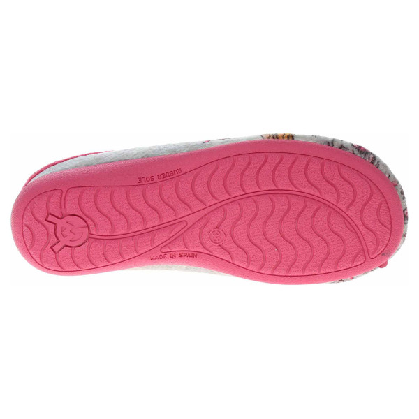 detail Dámske domáce papuče Medi Line 5000-021 fuxia