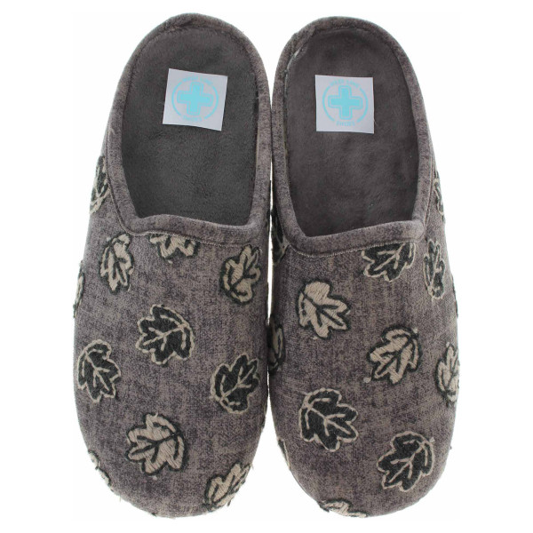 detail Dámske domáce papuče Medi Line 5062-022 gris