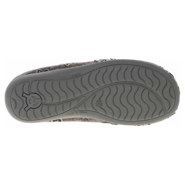 detail Dámske domáce papuče Medi Line 5062-022 gris
