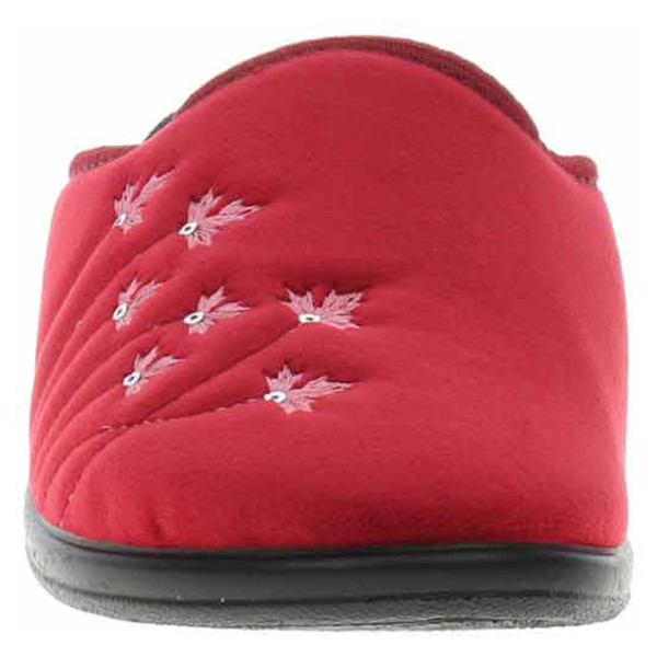 detail Dámske domáce papuče Rogallo 27881 vínová
