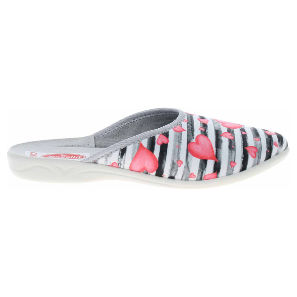 detail Dámske domáce papuče Rogallo 27988 šedá