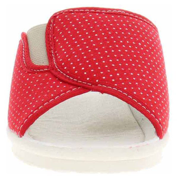 detail Dámske domáce papuče Rogallo 7101-022 červená