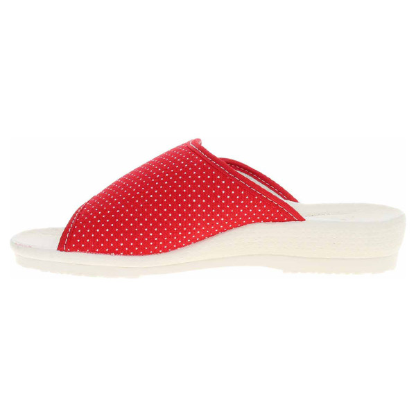 detail Dámske domáce papuče Rogallo 7101-022 červená