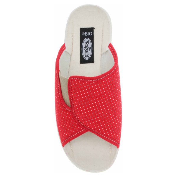 detail Dámske domáce papuče Rogallo 7101-022 červená