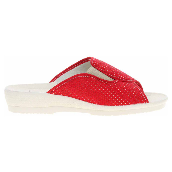 detail Dámske domáce papuče Rogallo 7101-022 červená