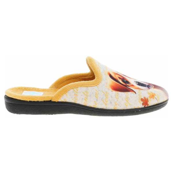 detail Dámske domáce papuče Medi Line 1146-024 amarillo