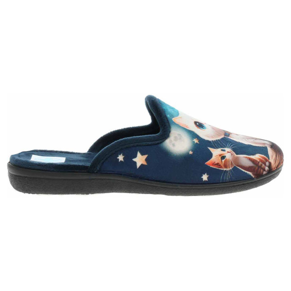 detail Dámske domáce papuče Medi Line 1523-025 marino