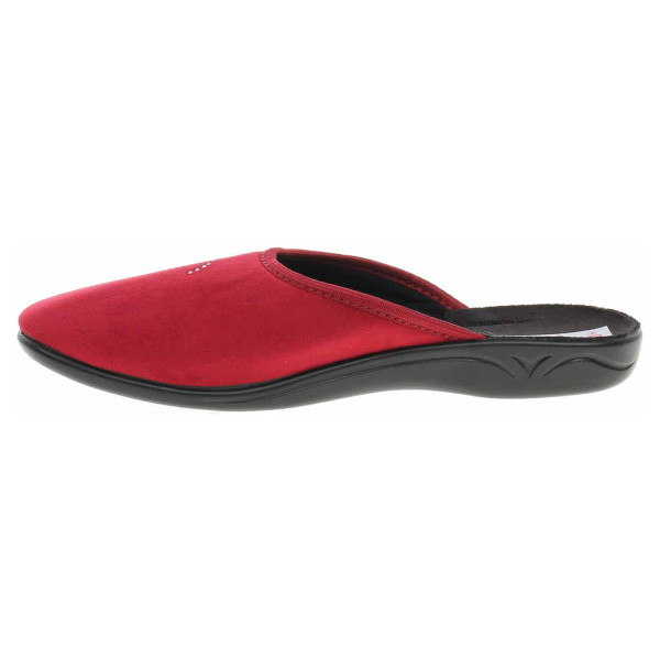 detail Dámske domáce papuče Rogallo 27893 vínová