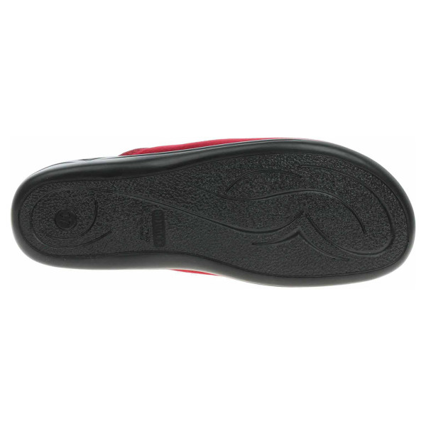 detail Dámske domáce papuče Rogallo 27893 vínová