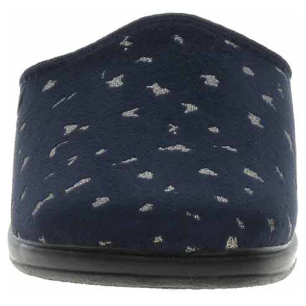 detail Dámske domáce papuče Rogallo 29215 modrá