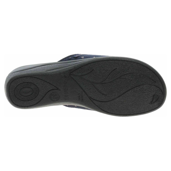 detail Dámske domáce papuče Rogallo 29215 modrá