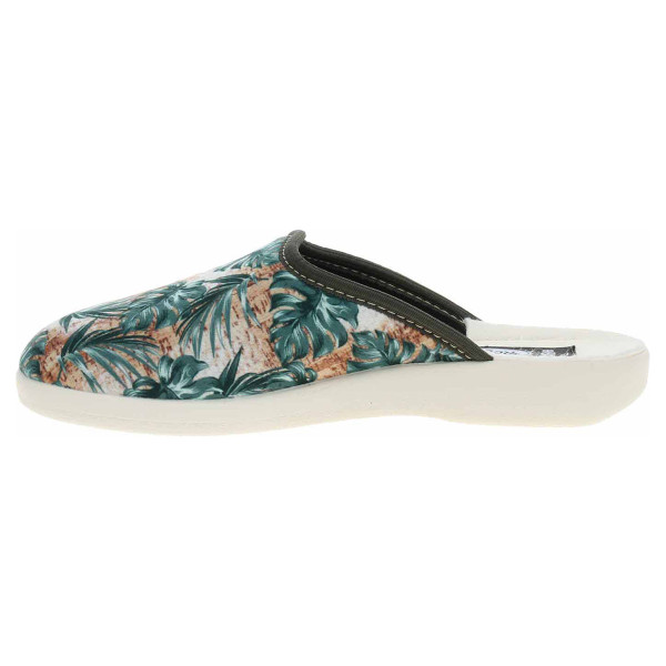 detail Dámske domáce papuče Rogallo 3100-048 zelená