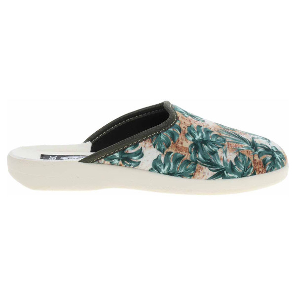 detail Dámske domáce papuče Rogallo 3100-048 zelená