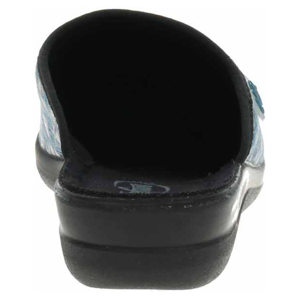 detail Dámske domáce papuče Befado 551D004 modrá