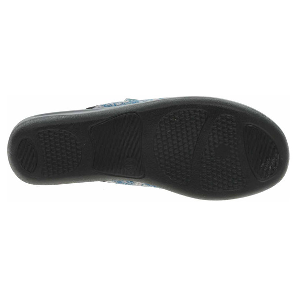 detail Dámske domáce papuče Befado 551D004 modrá