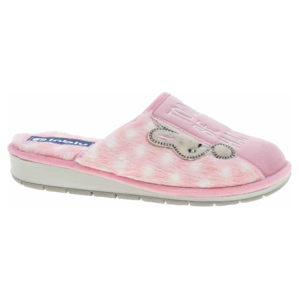 detail Dámske domáce papuče Inblu 155D151 růžová