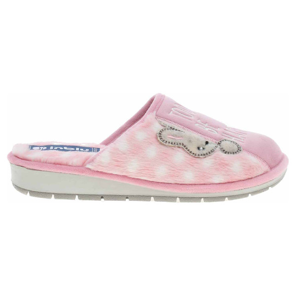 detail Dámske domáce papuče Inblu 155D151 růžová