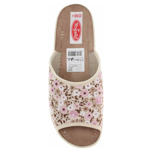 detail Dámske domáce papuče Rogallo 29453 růžová