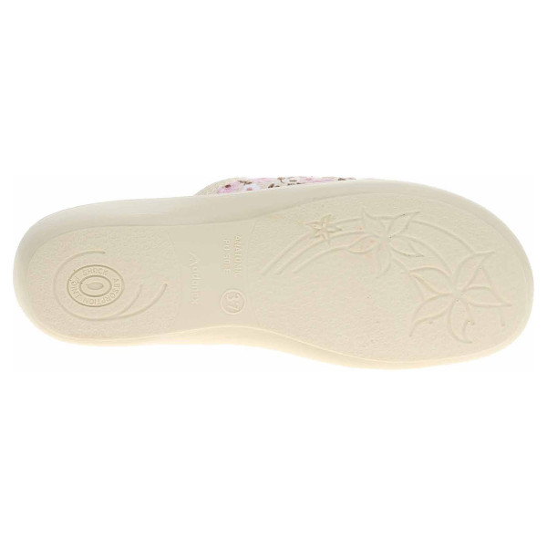 detail Dámske domáce papuče Rogallo 29453 růžová