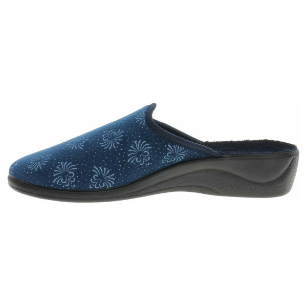 detail Dámske domáce papuče Rogallo 29784 modrá