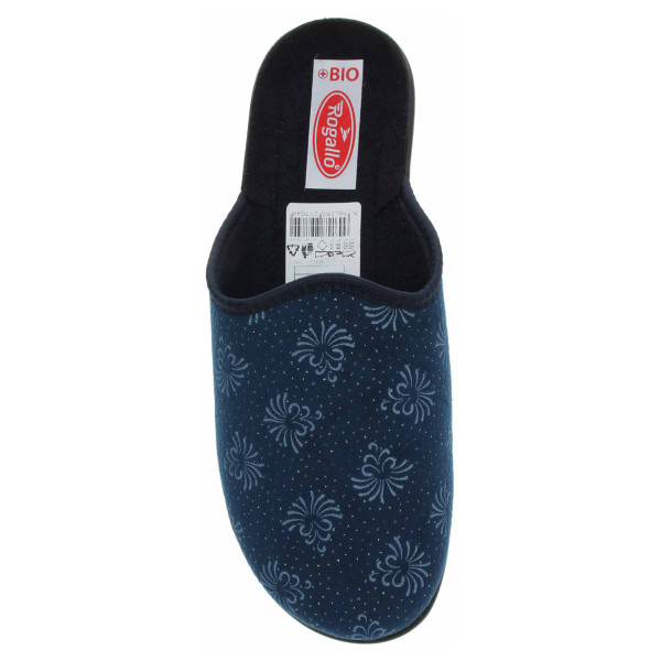 detail Dámske domáce papuče Rogallo 29784 modrá
