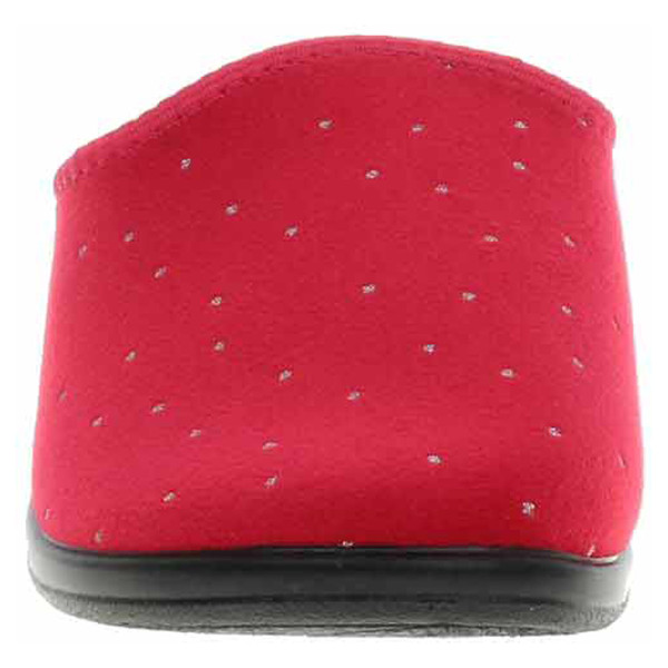 detail Dámske domáce papuče Rogallo 29859 červená