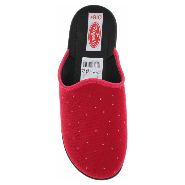 detail Dámske domáce papuče Rogallo 29859 červená