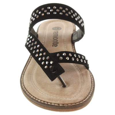 detail Remonte dámské pantofe D7953-01 černé