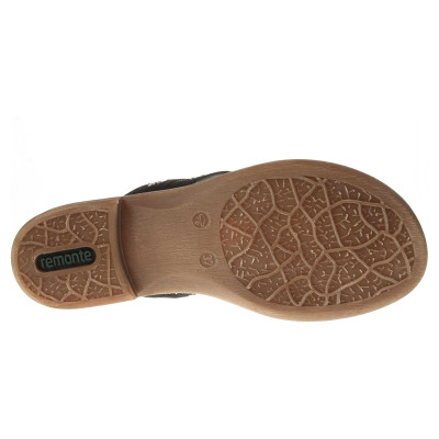 detail Remonte dámské pantofe D7953-01 černé