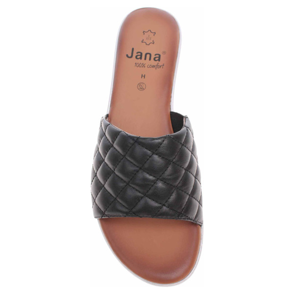 detail Dámske papuče Jana 8-27106-26 black