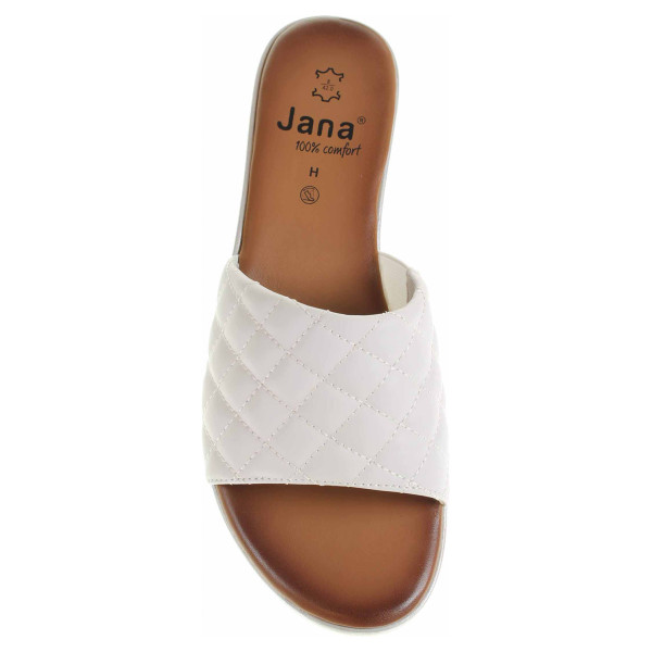 detail Dámske papuče Jana 8-27106-26 white