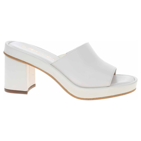 detail Dámske papuče Tamaris 1-27245-38 white leather