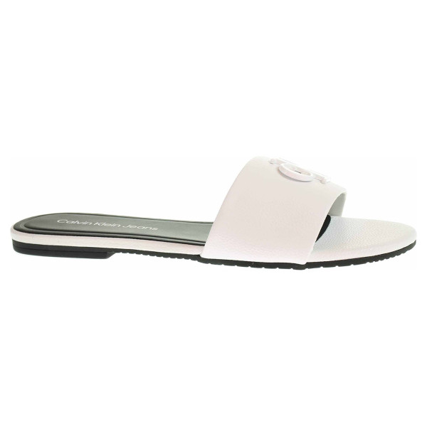 detail Dámske papuče Calvin Klein YW0YW00543 YAF bright white