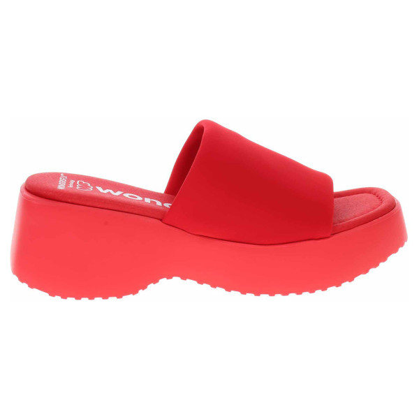 detail Dámske papuče Wonders D-9701 rojo