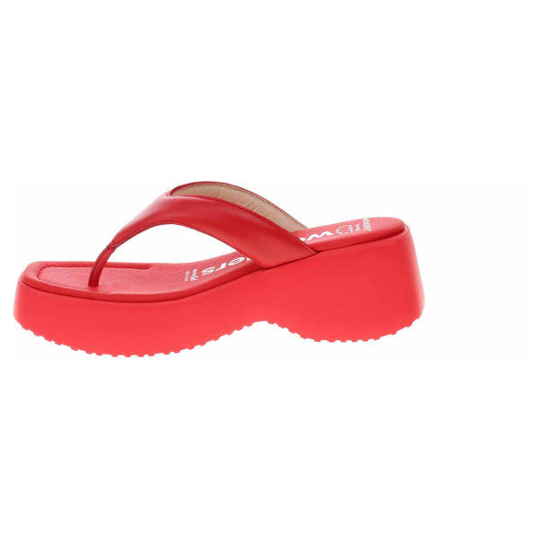 detail Dámske papuče Wonders D-9705 rojo