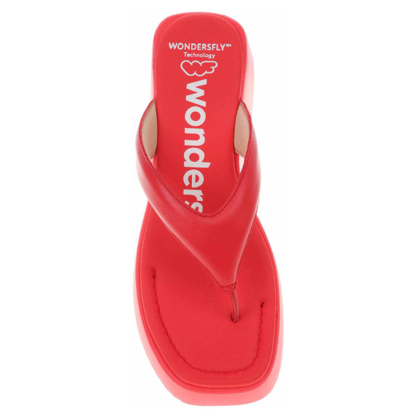 detail Dámske papuče Wonders D-9705 rojo
