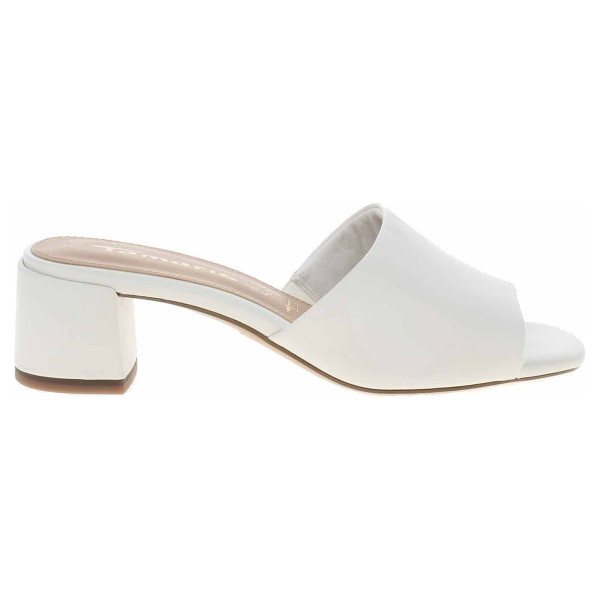 detail Dámske papuče Tamaris 1-27204-20 white leather
