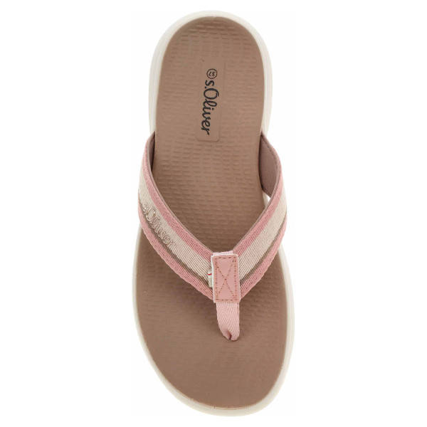 detail Dámske papuče s.Oliver 5-27106-42 rose