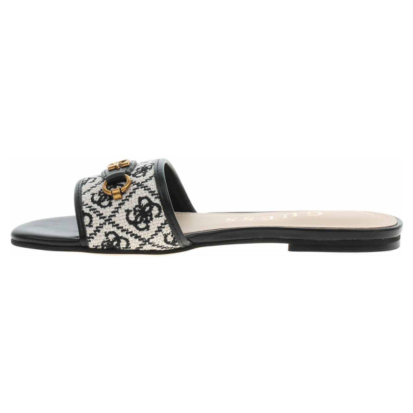 detail Dámske papuče Guess FLPHAMFAL03-BLACK