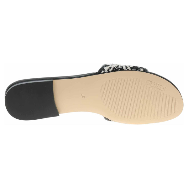 detail Dámske papuče Guess FLPHAMFAL03-BLACK
