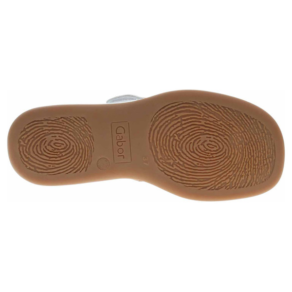 detail Dámske papuče Gabor 63.701.21 weiss