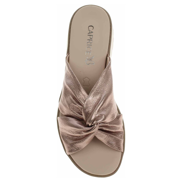 detail Dámske papuče Caprice 9-27202-42 taupe metallic