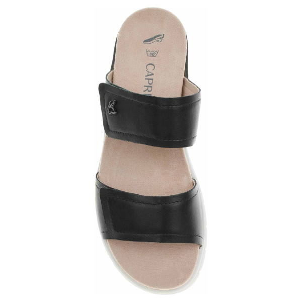detail Dámske papuče Caprice 9-27200-42 black nappa