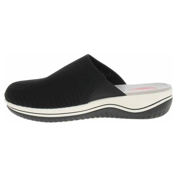 detail Dámske papuče Jana 8-27360-42 black