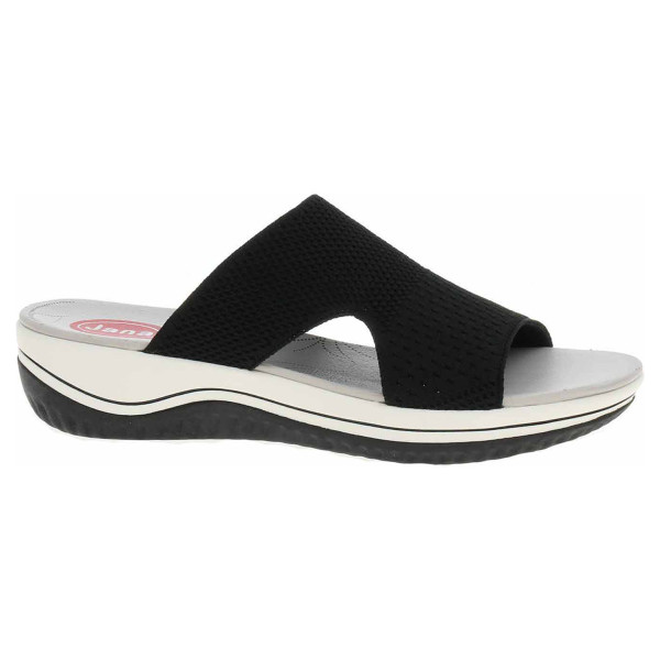 detail Dámske papuče Jana 8-27268-42 black