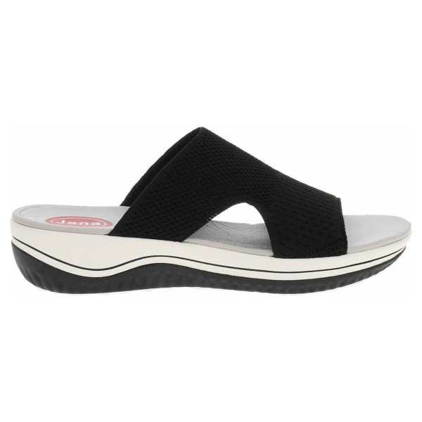 detail Dámske papuče Jana 8-27268-42 black