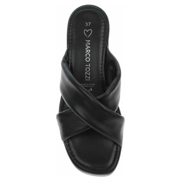 detail Dámske papuče Marco Tozzi 2-27280-42 black